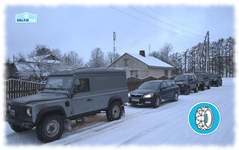 Traffic rules in Estonia snowchains