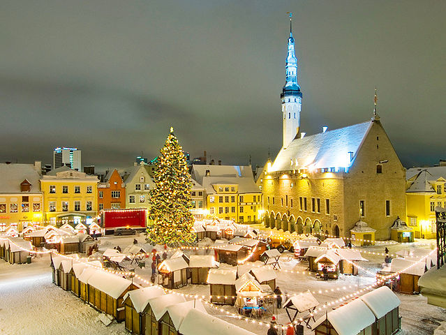 visit tallinn in winter